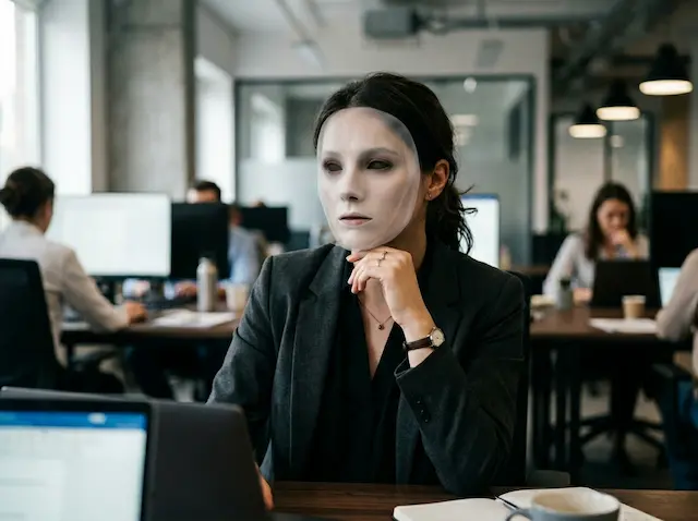 Professional masking neurodivergent traits at work in an open-plan office environment